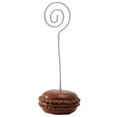 Marque place macaron, chocolat Marque place macaron, chocolat