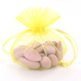 Bourses en organdi, jaune Bourses en organdi, jaune