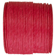 Rouleau de cordon laitonné rouge Rouleau de cordon laitonné rouge